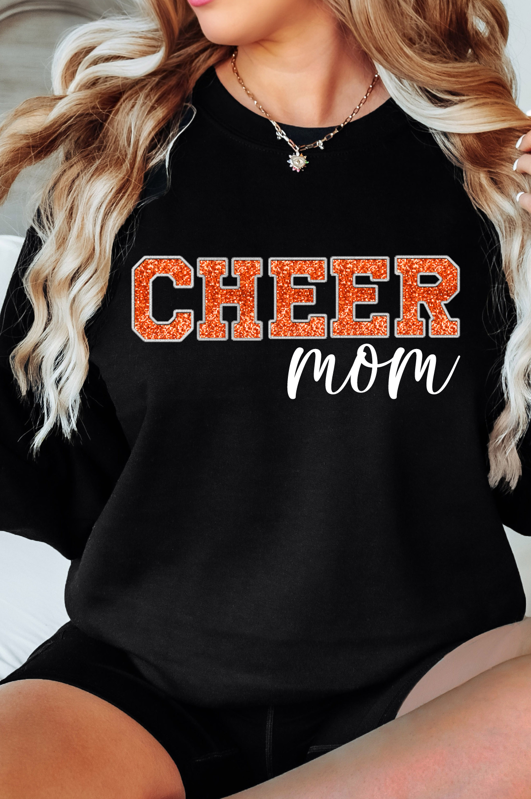 Glitter Cheer mom