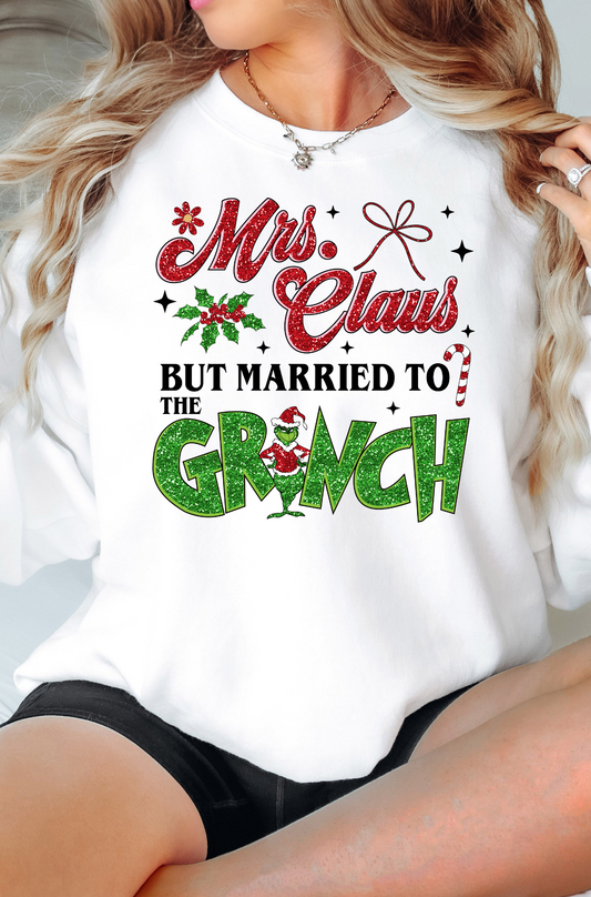 Mrs. Claus Married to the Grinch