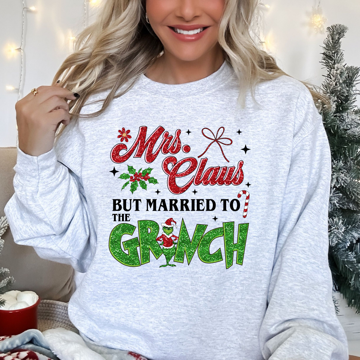 Mrs. Claus Married to the Grinch