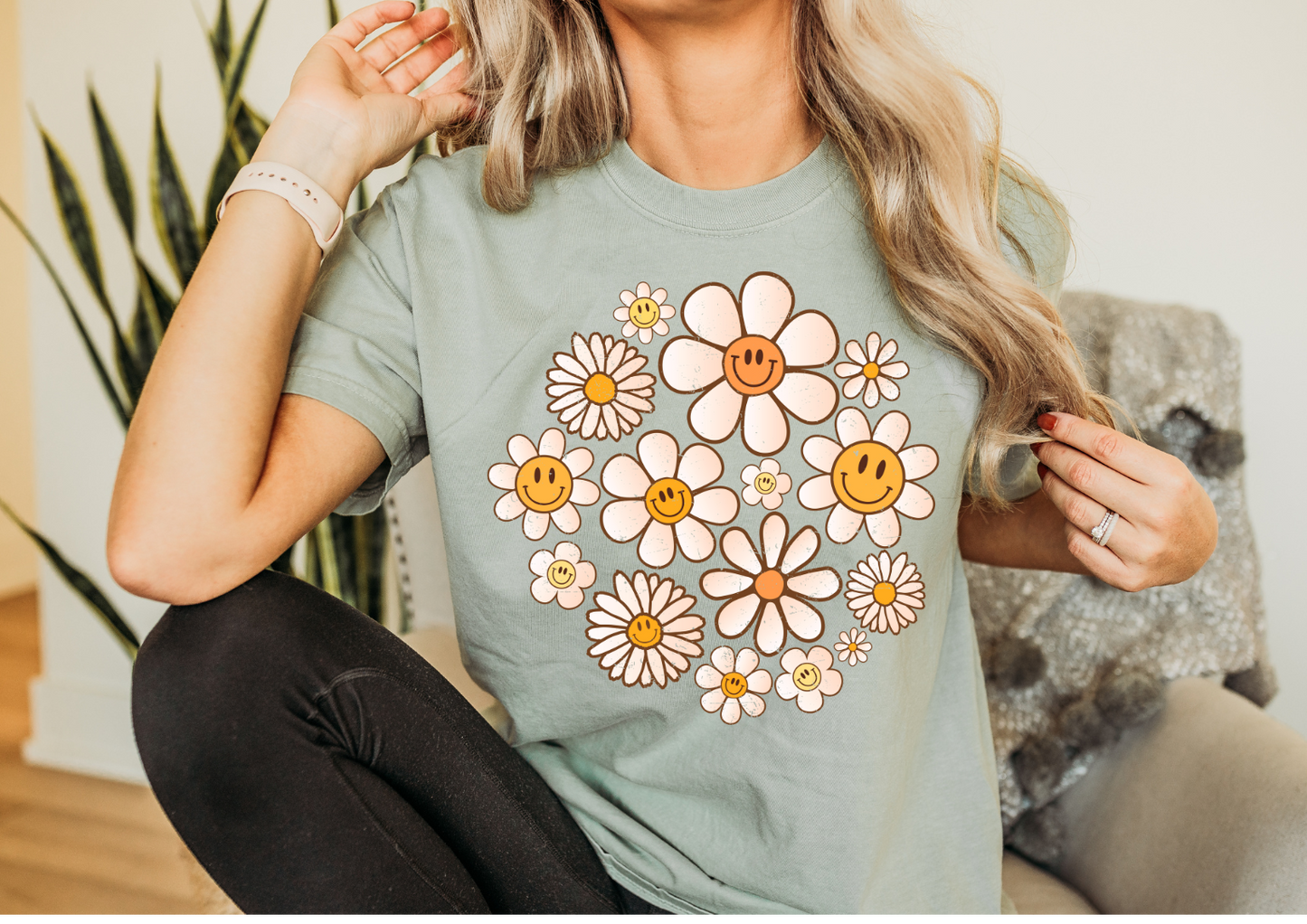 Retro Flowers T-Shirt