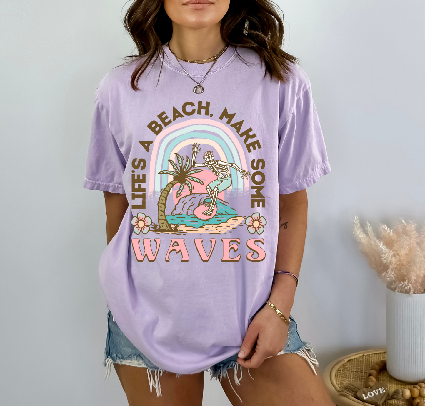 Lifes a Beach Graphic Tee