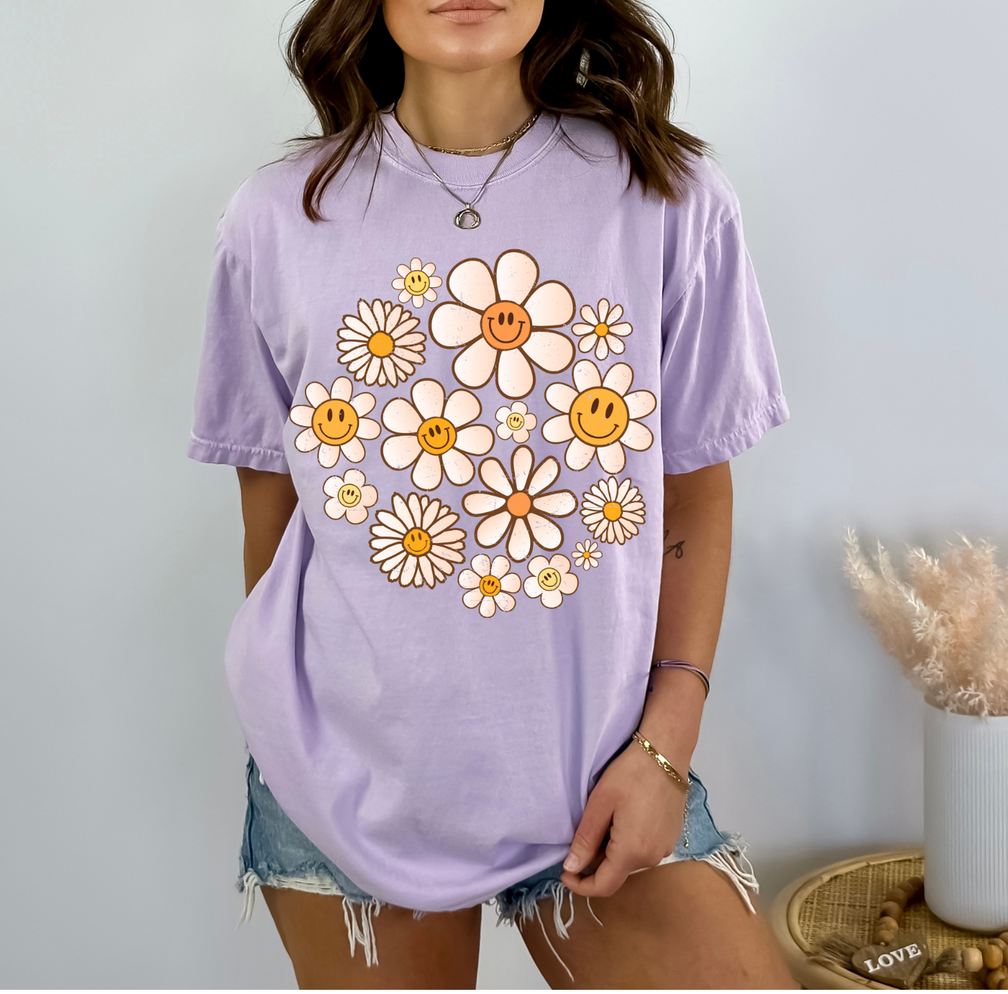 Retro Flowers T-Shirt