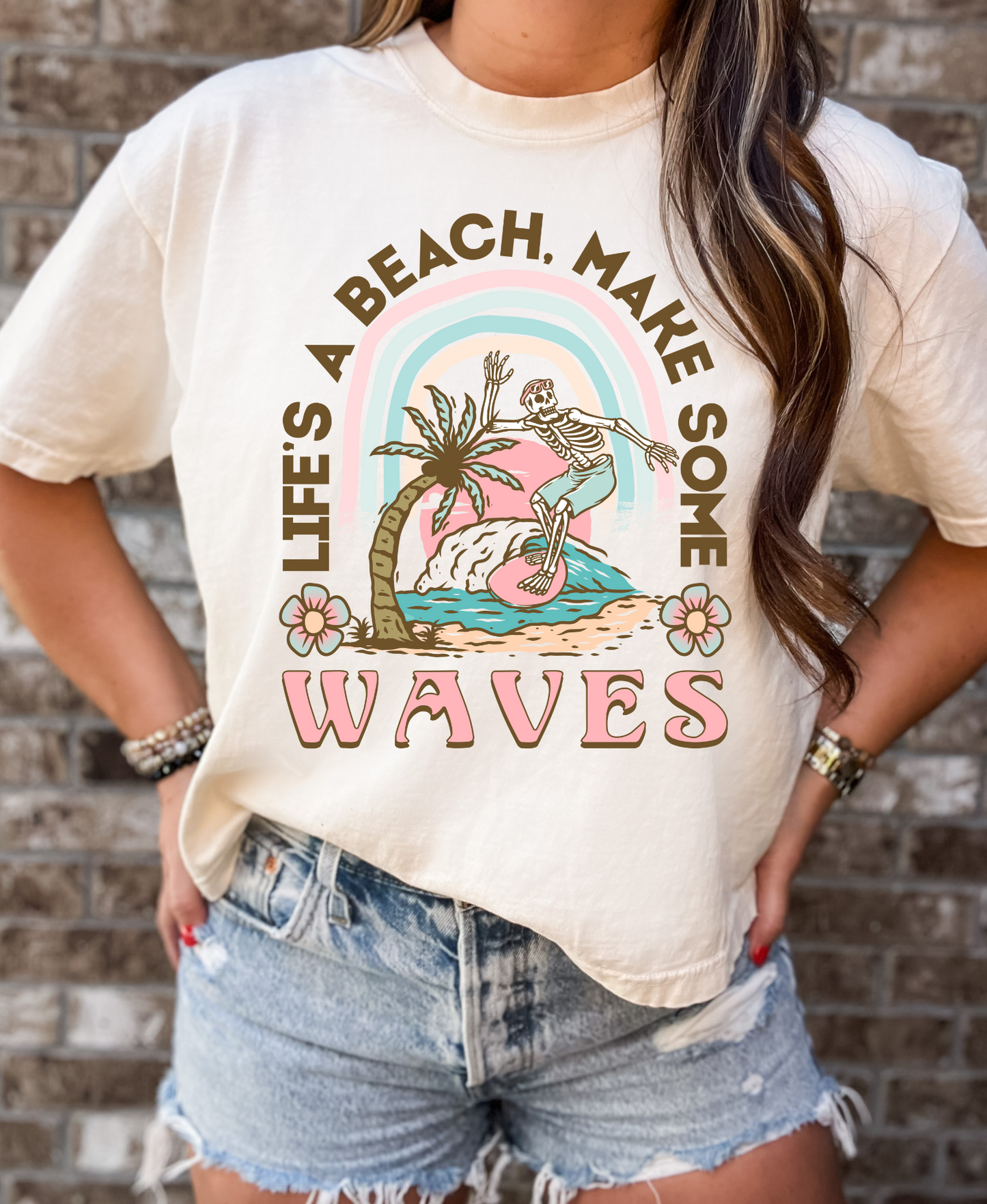 Lifes a Beach Graphic Tee